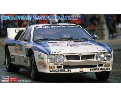 Hasegawa Lancia 037 Rally "1986 Monte Carlo Rally" 1:24 20681 modellismo - Immagine 1 di 4