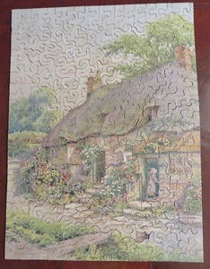1930’s Vintage 206 Pcs. Madmar Basswood JigSaw Puzzle: An English Home - Picture 1 of 11