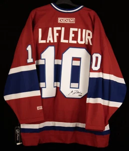 GUY LAFLEUR - JERSEY SIGNED - Picture 1 of 4
