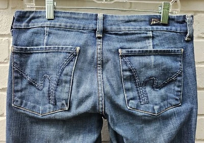 T40 Jeans Citizens of humanity Jerome Dahan USA 2005 Low waist full leg stretch - Photo 1/4