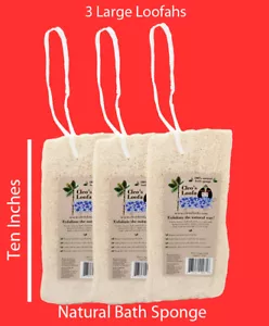 3pcs Large Bath Loofah | Exfoliating Loofah | | Loofah Sponge | Bath Sponge - Picture 1 of 9