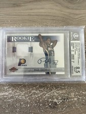 2010 Threads Paul George RC Collection Materials RPA #/50 BGS 10 Auto / 8.5