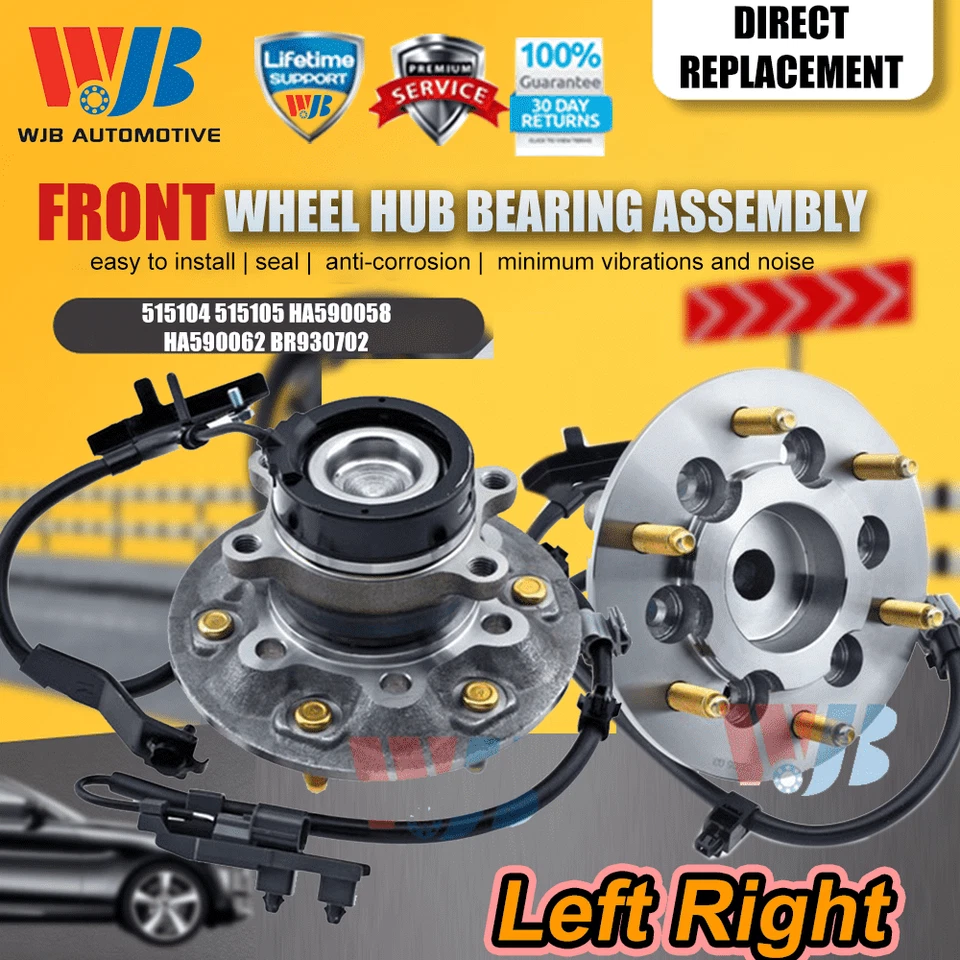 2X  Front Wheel Hub Bearing for GMC Canyon Chevrolet Colorado Isuzu i-280 i-290 Foto 1 de 4