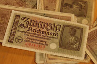 5 REICHSMARK NAZI GERMANY CURRENCY GERMAN BANKNOTE NOTE MONEY BILL SWASTIKA WW2