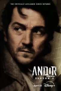 Andor Season 2 Rogue Star Wars 27x40 DS Original Movie Poster Double sided MINT - Picture 1 of 2