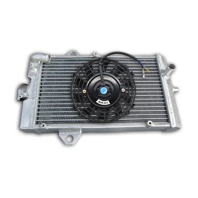 Radiador de aluminio de 3 filas + ventilador para Yamaha Raptor 700R YFM700R 2006-2012 09 10 2011 Foto 1 de 4