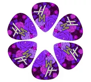 Disney Hannah Montana Guitar Picks, 6 Collectible, HMPIK6 - Picture 1 of 1