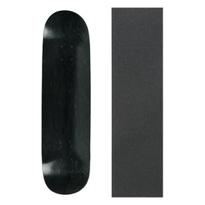 Blank Skateboard Deck   -  7.75 in - Black w/Jessup Grip - Picture 1 of 5