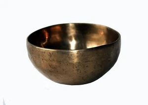 Klangschale Therapie Kopfschale Scheitel Kronen Chakra Hörprobe 248g M80-336-KK - Bild 1 von 1