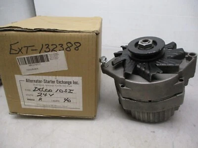 40 AMP 24 VOLT ALTERNATOR AC DELCO 10SI 10SI24V40A - Image 1 of 4