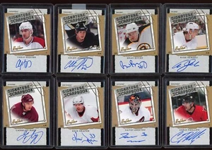 2006-07 Beehive Signature Scrapbook 12 Autograph Card Lot *T99 - Foto 1 di 2