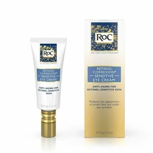 Crema para ojos RoC nueva en caja con corrección de retinol antienvejecimiento piel sensible al retinol .5 oz - Imagen 1 de 2