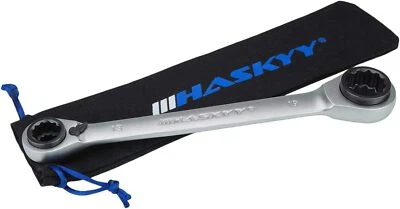 Ringratschenschlüssel 4-in-1 Doppel Ringratschen Schlüssel 10 13 17 19 mm metric - Bild 1 von 4