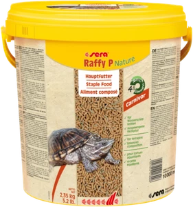 Sera Raffy P Hauptfutter für Wasserschildkröten 10 Liter Eimer Aquarium Futter - Bild 1 von 1
