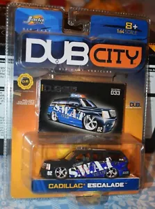 JADA TOYS DUB CITY CADILLAC ESCALADE COLLECTOR # 033 S.W.A.T NEW - Picture 1 of 7