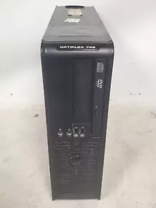 Vintage Gaming Dell OptiPlex 2GB Intel Core 2 1.86GHz Desktop Computer No HDD - Picture 1 of 8