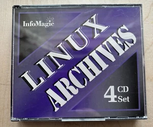 Linux Archives InfoMagic 4 CD Set 1998 Kernel Sunsite GNU - Picture 1 of 4
