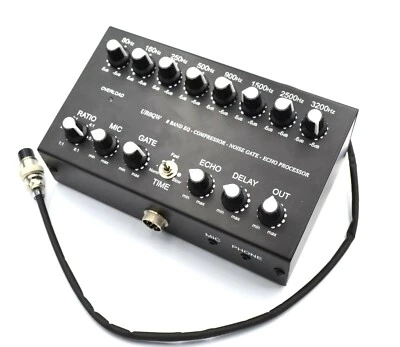 Sound EQUALIZER 8 bande Noise Gate per ICOM IC-7300 IC-7610 - Immagine 1 di 4