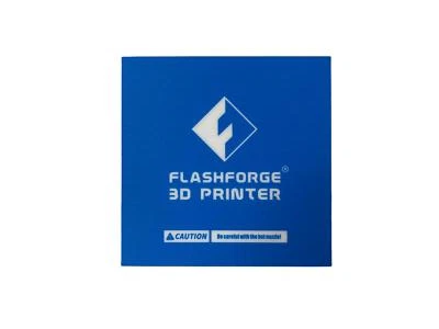 Blue Heated Bed Print Sticker Build Plate Flashforge Finder 3D Printer 157x157 - Image 1 of 3