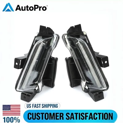Luz antiniebla LED DRL lámpara de circulación diurna para Chevy Camaro LS LT ZL1 2016-2023 2024 Foto 1 de 4