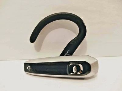 PLANTRONICS EXPLORER 340 BLUETOOTH HEADSET EARHOOK OMNI DIRECTIONAL MIC SILVER - Image 1 of 2