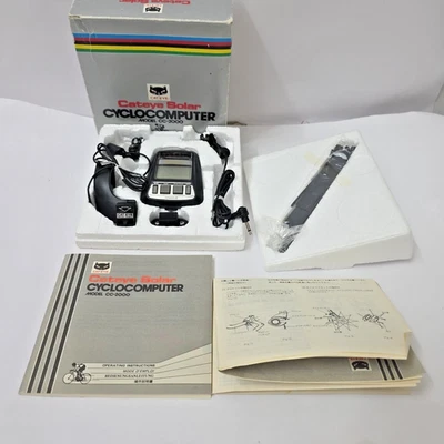 Rare Vintage Boxed Cat Eye Cyclocomputer CC-6000 Bike Computer Made in Japan - Image 1 of 4
