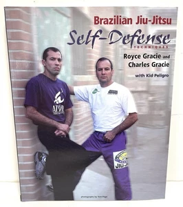 Brazilian Jiu-Jitsu Self-Defense Techniques Royce and Charles Gracie PB - Picture 1 of 2