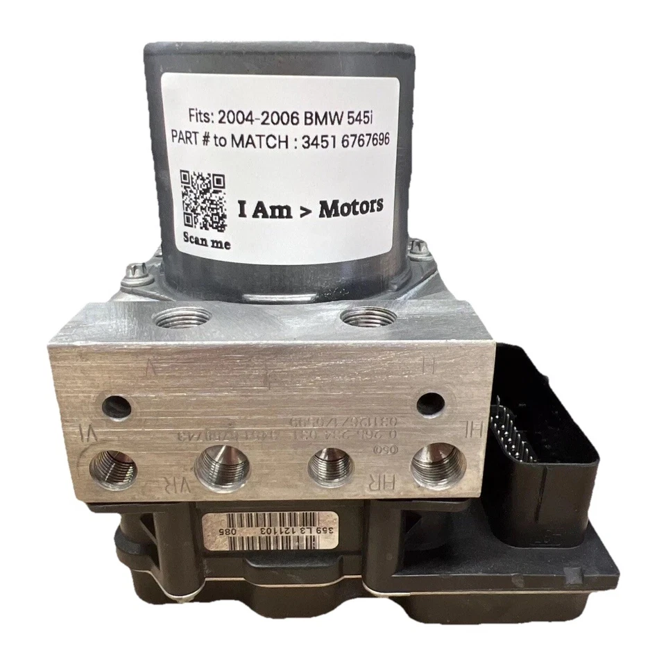 Módulo de bomba de freno ABS reacondicionado 2004-2006 BMW 545i | 3451 6767696 Foto 1 de 4