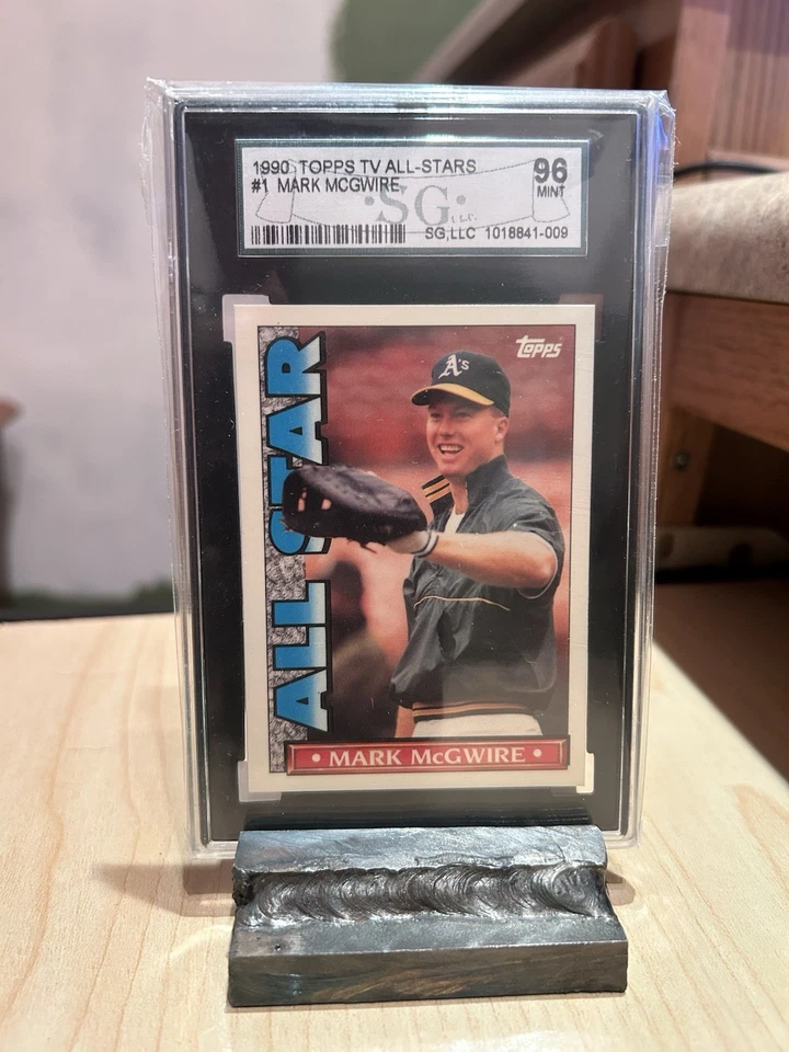 1990 Topps Mark McGwire #96 TV All Stars Mint - Image 1 of 2