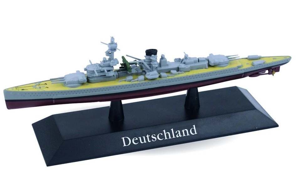 Navi da Guerra De Agostini Deutschland Heavy Cruiser 1/1250 - Immagine 1 di 1