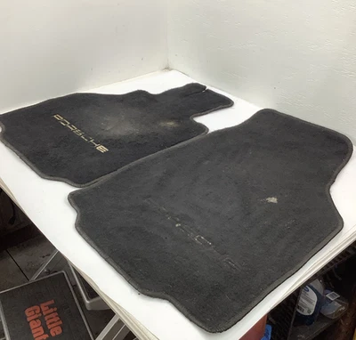 Alfombrillas originales Porsche 911 Turbo 996 2001 para conductor y pasajero envío gratuito Foto 1 de 4