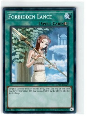 Yu-Gi-Oh! Forbidden Lance Common EGO1-EN029 Lightly Played Unlimited - Image 1 of 2
