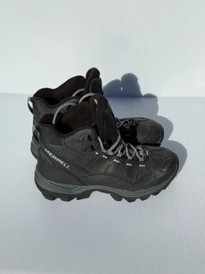Merrell Womens Sz 7.5 J16466 Black Thermo Cross 2 Waterproof Winter Hiking Boots - Image 1 of 4