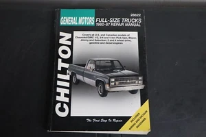 Chilton Repair Manual 8577 for Chevrolet GMC Full Size Trucks 1980 - 1987 - Bild 1 von 9