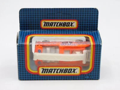 Matchbox Superfast Snorkel fire engine 80s MB-13 in BOX China - Immagine 1 di 4