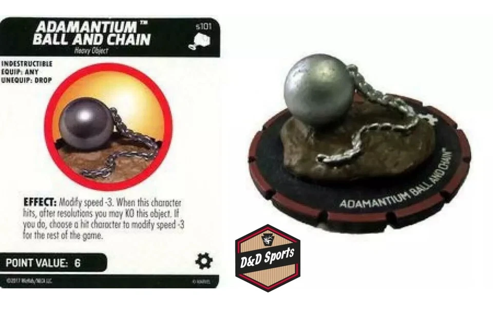 Bola y cadena HEROCLIX Adamantium s101 The Mighty Thor Foto 1 de 1