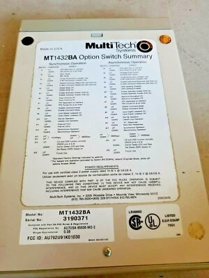 MultiTech Multi-Tech MultiII (MT1432BA) 14.4 Kbps - Image 1 of 4