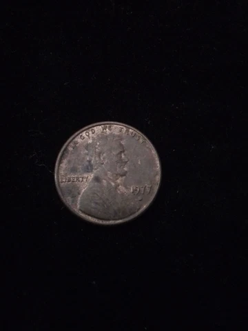 1977 Lincoln Penny D Mint Mark Filled and Rotated Restamp Error collector Rare Cover