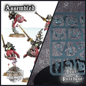 🐸 Warhammer AoS – Boingrot Bounders Sprue (Gloomspite Gitz Squig Knights) - Picture 1 of 8