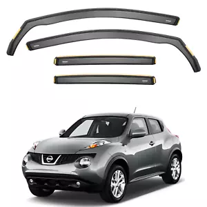 ISPEED Wind Deflectors for Nissan Juke MK1 2010-2019 5-Door SUV 4pc Set Visors - Picture 1 of 9