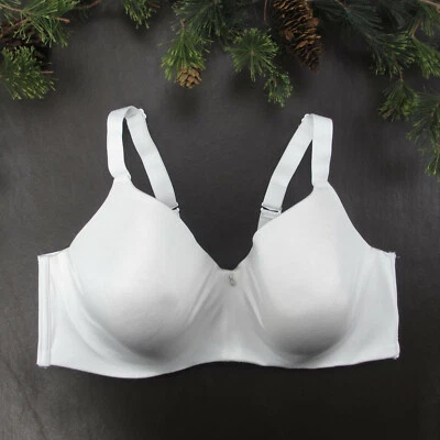 Sujetador Bali 38D Blanco Acolchado Con Aros Cierre Ajustable Espalda Foto 1 de 4