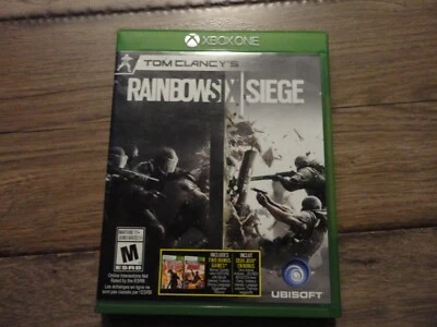 Tom Clancy's Rainbow Six Siege (Xbox One, 2015) CIB - Image 1 of 4