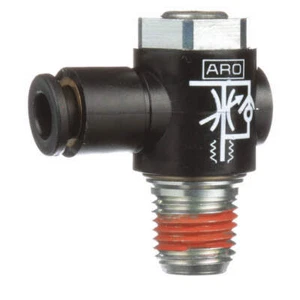 NUEVO DE LOTE ANTIGUO ARO 119309-125 control de flujo de puerto de cilindro, codo, 1/8" AA7-3 - Imagen 1 de 1