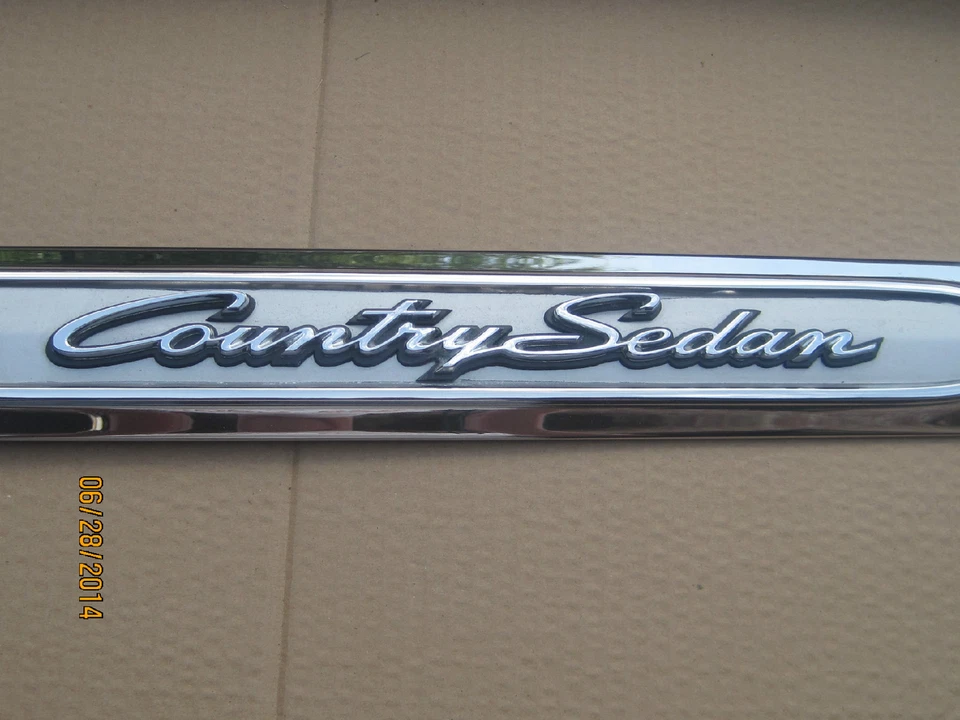 Ford Galaxie Country 1964 sedán vagón guardabarros delantero moldeado, derecha, ¡nuevo! moldura Foto 1 de 3