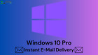 Windows 10 Pro Key - 24/7 - Instant Shipping to Email