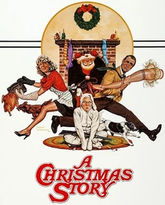 A Christmas Story Hierro On Transfer Para Camiseta y Otras Telas de Color Claro #2 - Imagen 1 de 4
