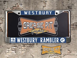 Westbury Rambler AMC Westbury License Plate Frame - Picture 1 of 3