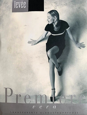 VINTAGE! Levée Premiere vera - transparente,  glänzende Strumpfhose, 15 DEN - Bild 1 von 2