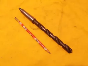2 brocas cónicas MORSE 35/64" OD x 8-3/4" torno mt molino herramienta de perforación TRW EE. UU. - Imagen 1 de 1