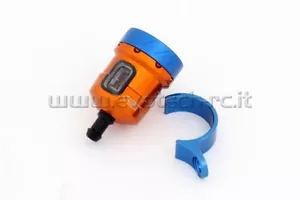 EVOTECH SERBATOIO OLIO FRENO POSTERIORE OBLÒ HUSQVARNA SVARTPILEN 401 2018 OR/EB - Picture 1 of 1